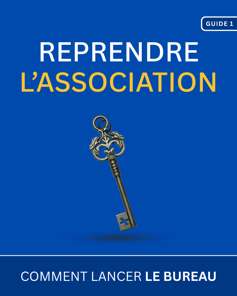 Couverture du guide Reprendre l'association